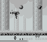 Super Hunchback back cover for GameBoy
